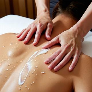 Body scrub application